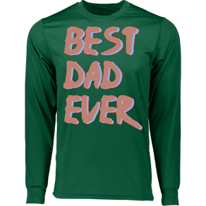 Best Dad Ever LS T-Shirt - DNA Trends