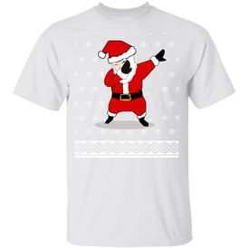 Cool Dabbing Santa Youth T-Shirt - DNA Trends