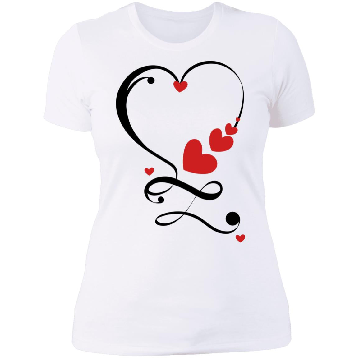 Valentine Infinity(Forever) Love Ladies' Boyfriend T-Shirt