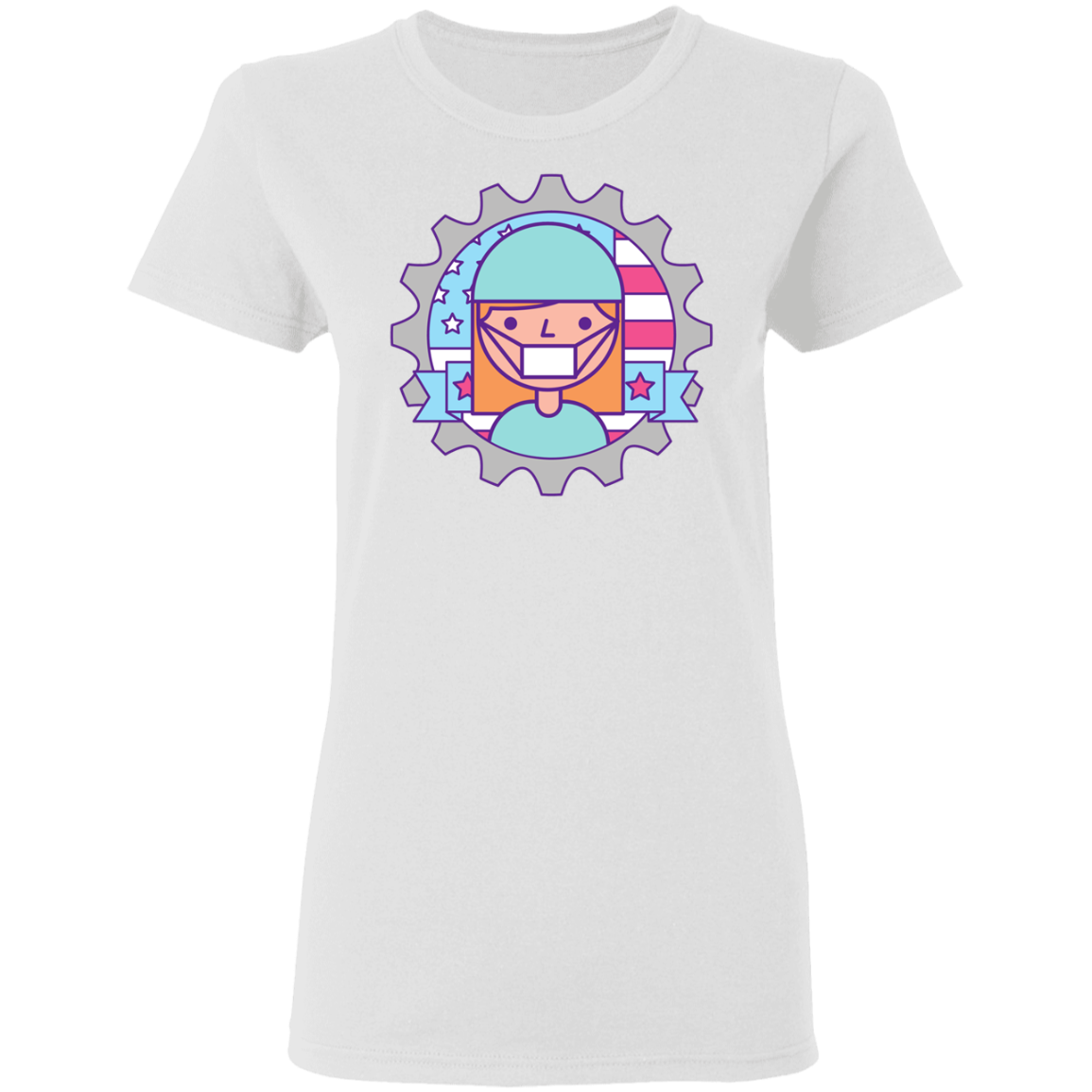 Essential Worker Labor Day Ladies'  T-Shirt - DNA Trends