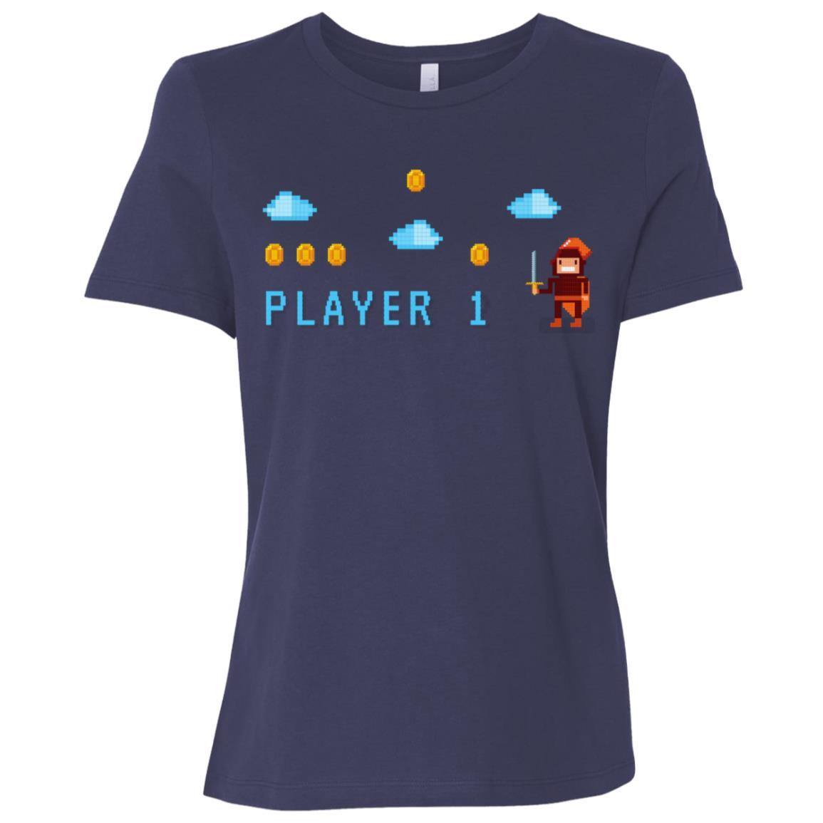 Player 1 Ladies' Relaxed  T-Shirt - DNA Trends