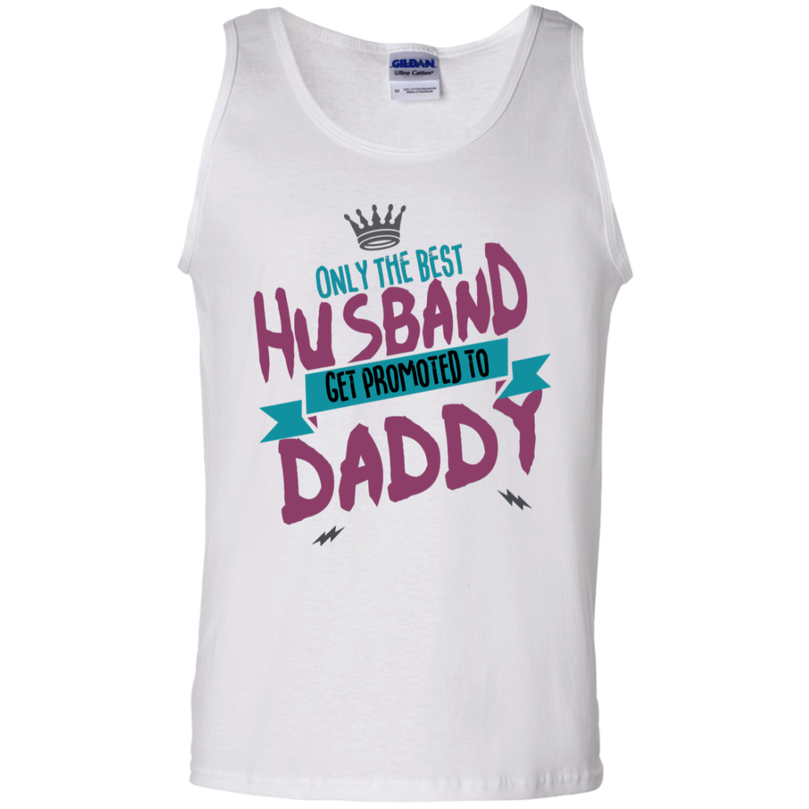 Only the Best Husband Get Promoted To Daddy Tank Top - DNA Trends