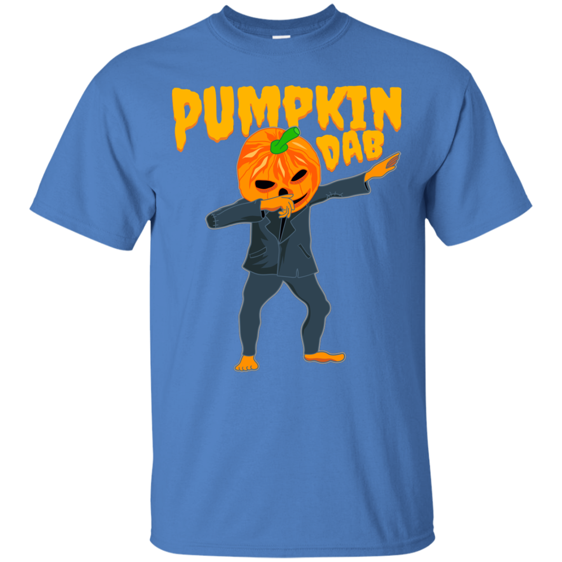 Trendy Pumpkinhead Dab T-Shirt Halloween Apparel (Men) - DNA Trends