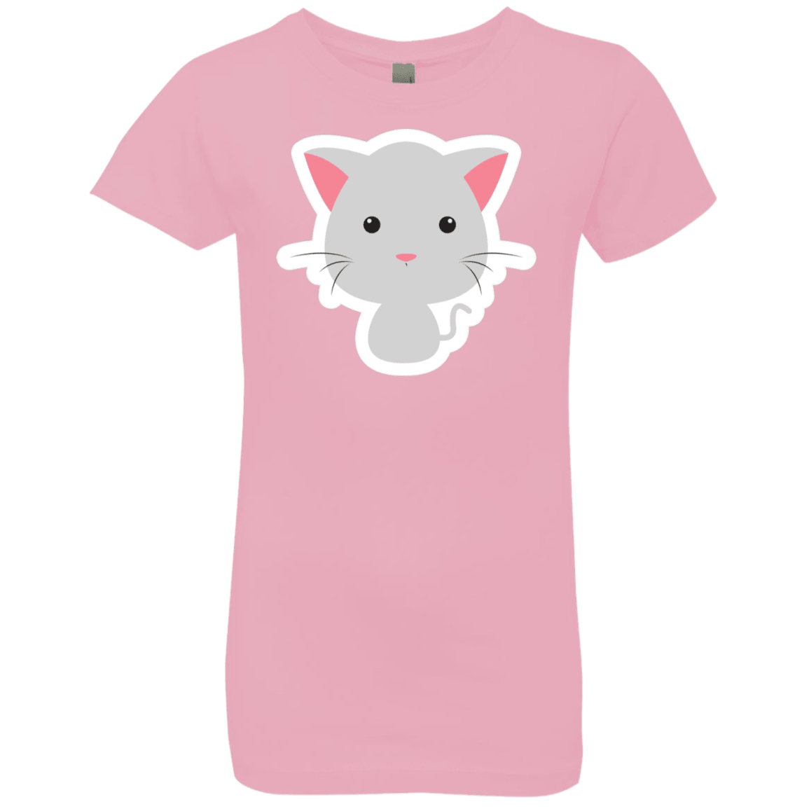 Cute Kitty Girls' Princess T-Shirt - DNA Trends