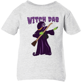 Trendy Witch Dab T-Shirt Halloween Tee (Infants) - DNA Trends