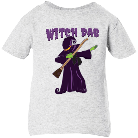 Image of Trendy Witch Dab T-Shirt Halloween Tee (Infants) - DNA Trends