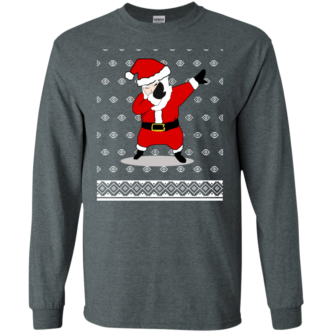 Funny Dabbing Santa Christmas T-Shirt Multi Color 100% Cotton for This Christmas – Limited Edition! by Gildan - DNA Trends