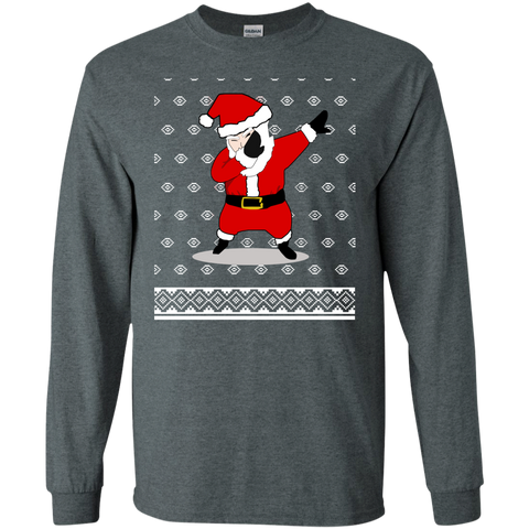 Image of Funny Dabbing Santa Christmas T-Shirt Multi Color 100% Cotton for This Christmas – Limited Edition! by Gildan - DNA Trends