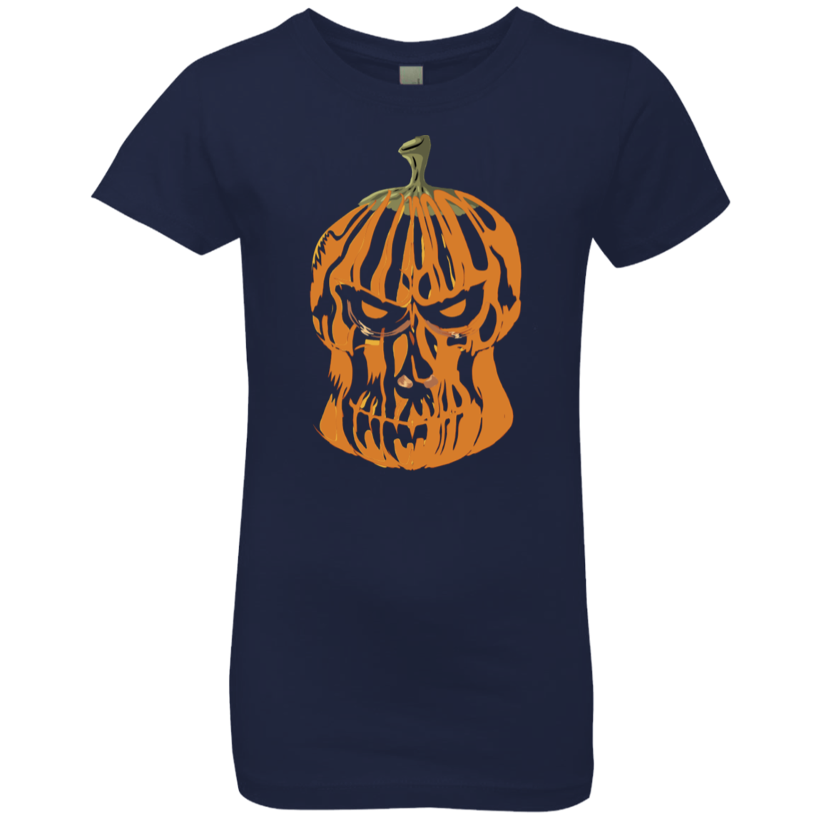 Pumpkin-Skull Halloween Costume  Girls' Princess T-Shirt - DNA Trends