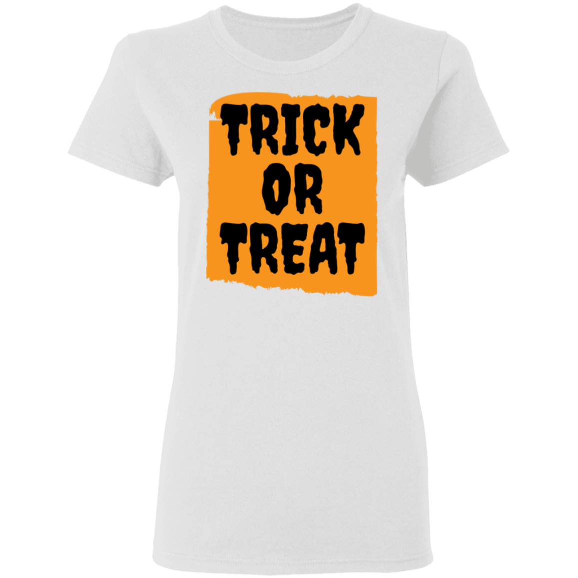 Trick or Treat Halloween Ladies'  T-Shirt - DNA Trends