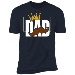 Dad is King Premium T-Shirt - DNA Trends