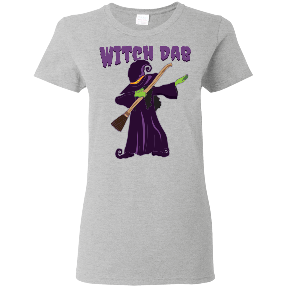 Trendy Witch Dab T-Shirt Halloween Shirts (Women) - DNA Trends