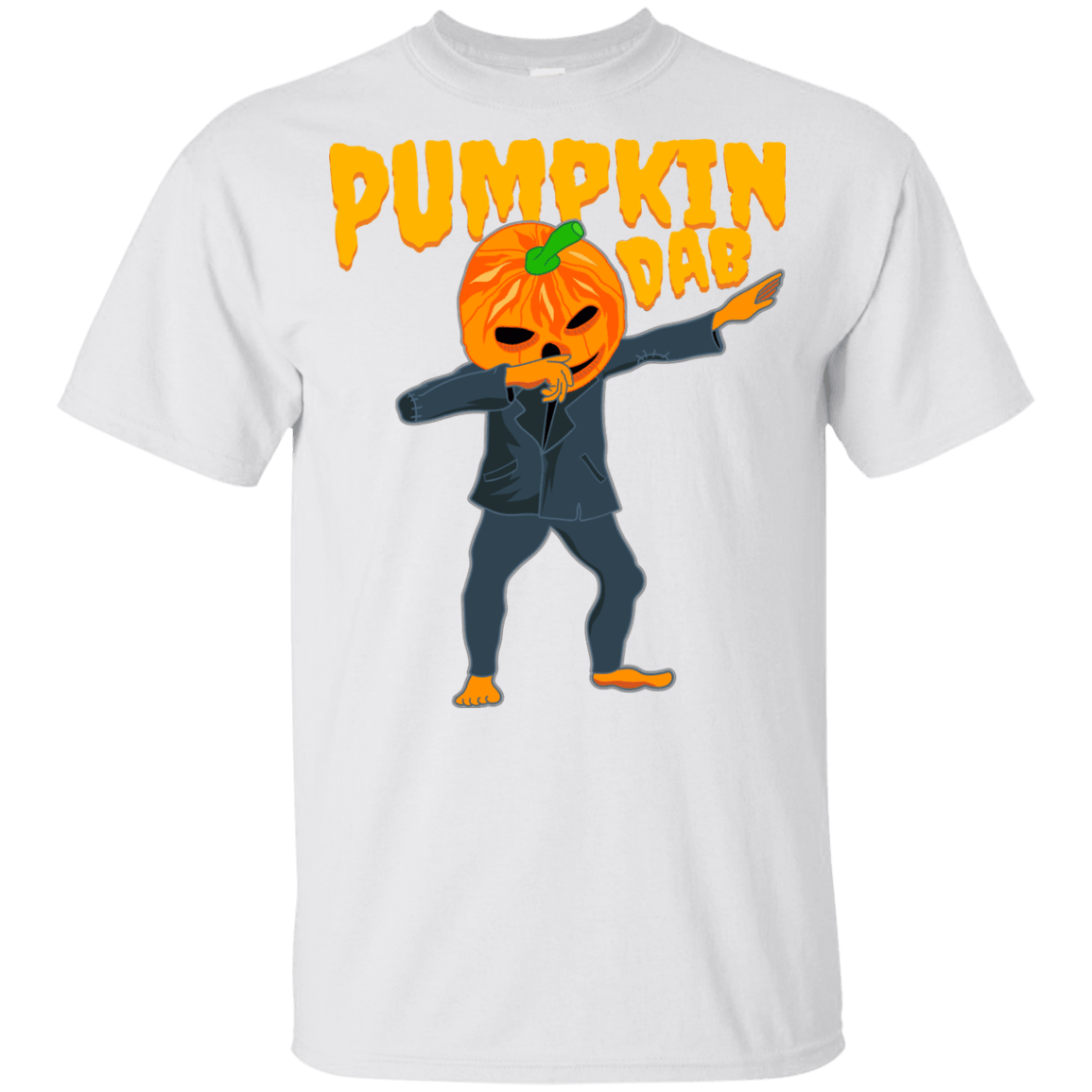 Trendy Pumpkinhead Dab T-Shirt Halloween Tees (Boys) - DNA Trends