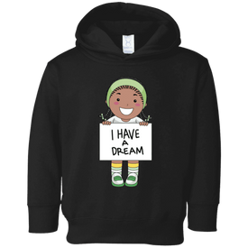 Martin Luther King  Toddler Fleece Hoodie - DNA Trends