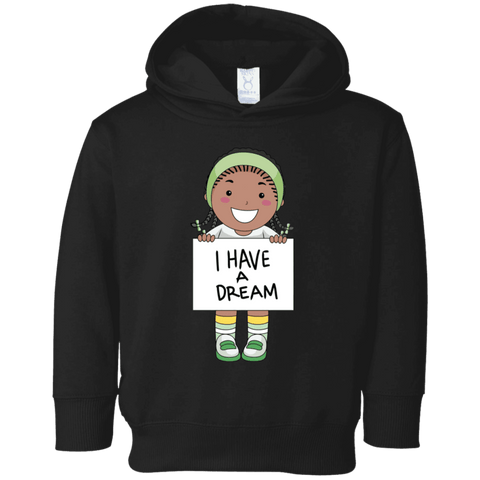 Image of Martin Luther King  Toddler Fleece Hoodie - DNA Trends