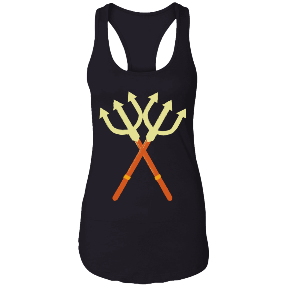 Double Trident Halloween Costume Ladies Tank - DNA Trends