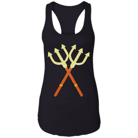 Double Trident Halloween Costume Ladies Tank - DNA Trends