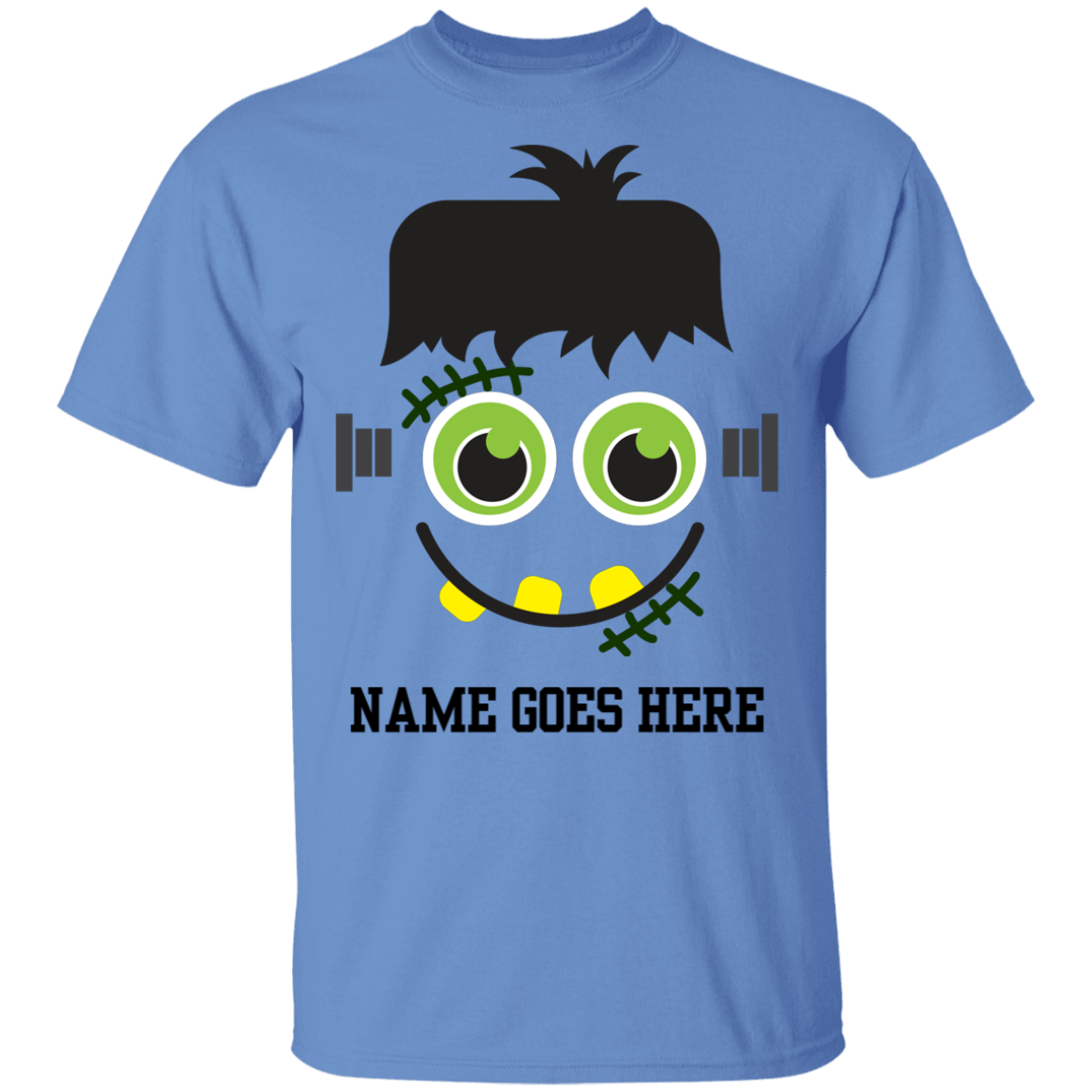 Personalized Frankenstein Halloween Costume T-Shirt(Boys) - DNA Trends