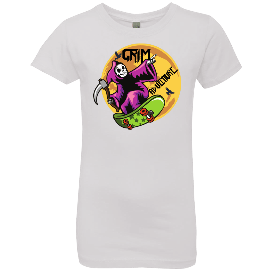 Grim Adventure Halloween Costume T-Shirt(Girls) - DNA Trends