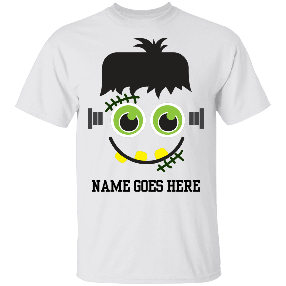 Personalized Frankenstein Halloween Costume T-Shirt(Boys) - DNA Trends