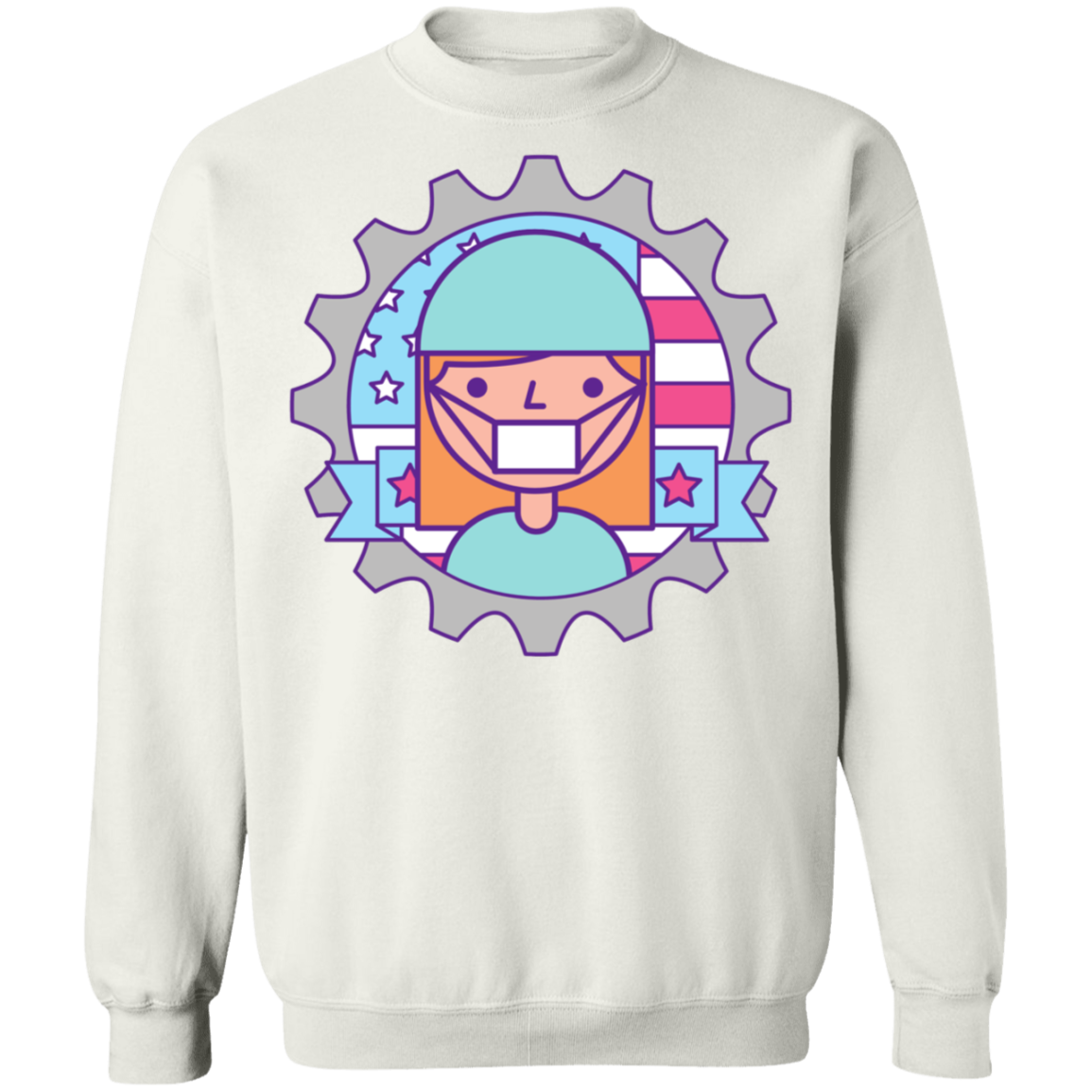 Essential Worker Labor Day Crewneck Pullover Sweatshirt - DNA Trends