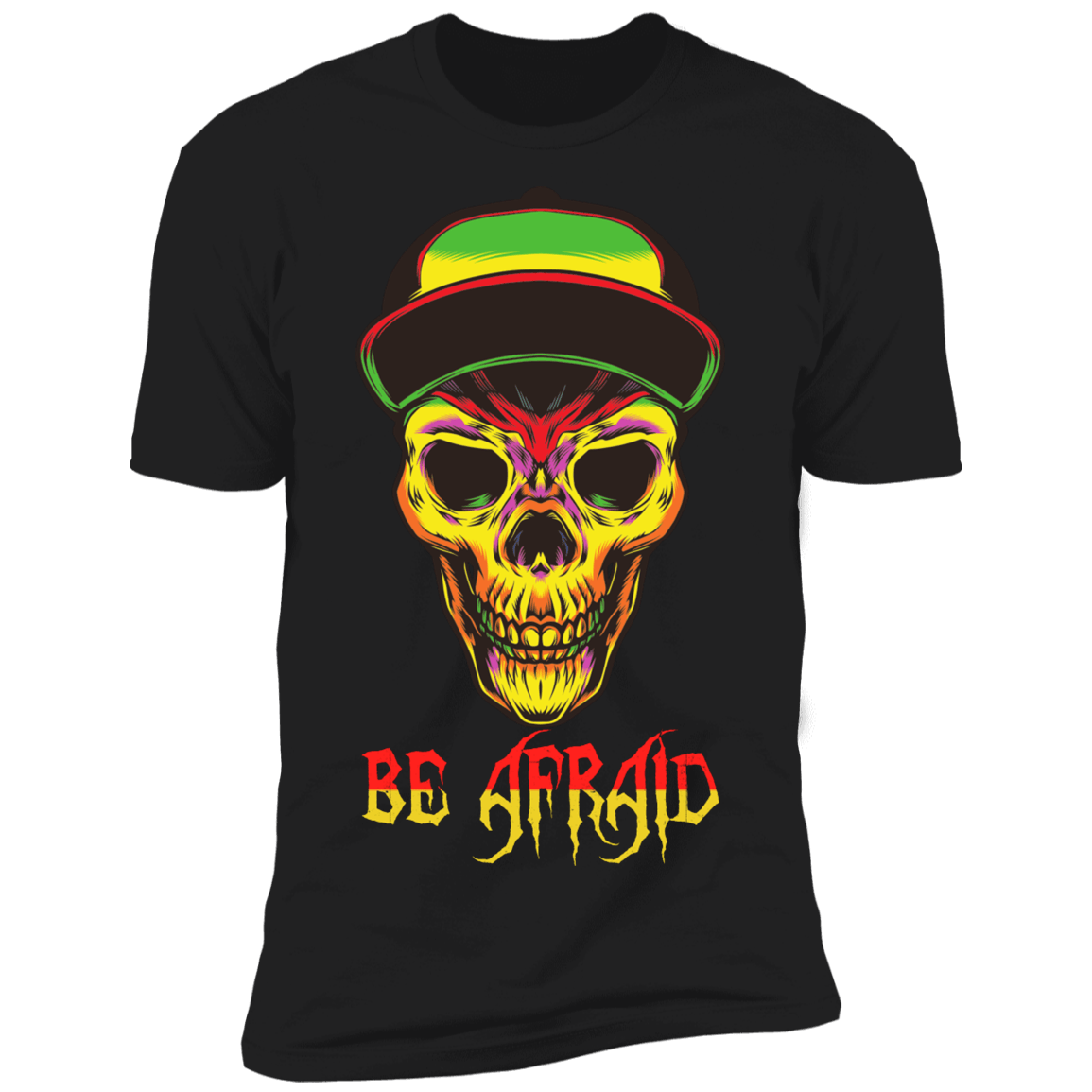 Be Afraid Halloween Costume  T-Shirt(Men) - DNA Trends