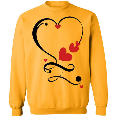 Image of Valentine Infinity(Forever) Love Crewneck Pullover Sweatshirt