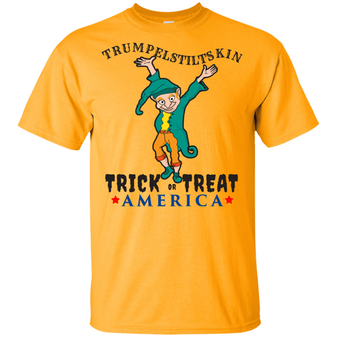 Image of Trumpelstiltskin Trick Or Treat America T-Shirt Halloween Tee (Boys) - DNA Trends