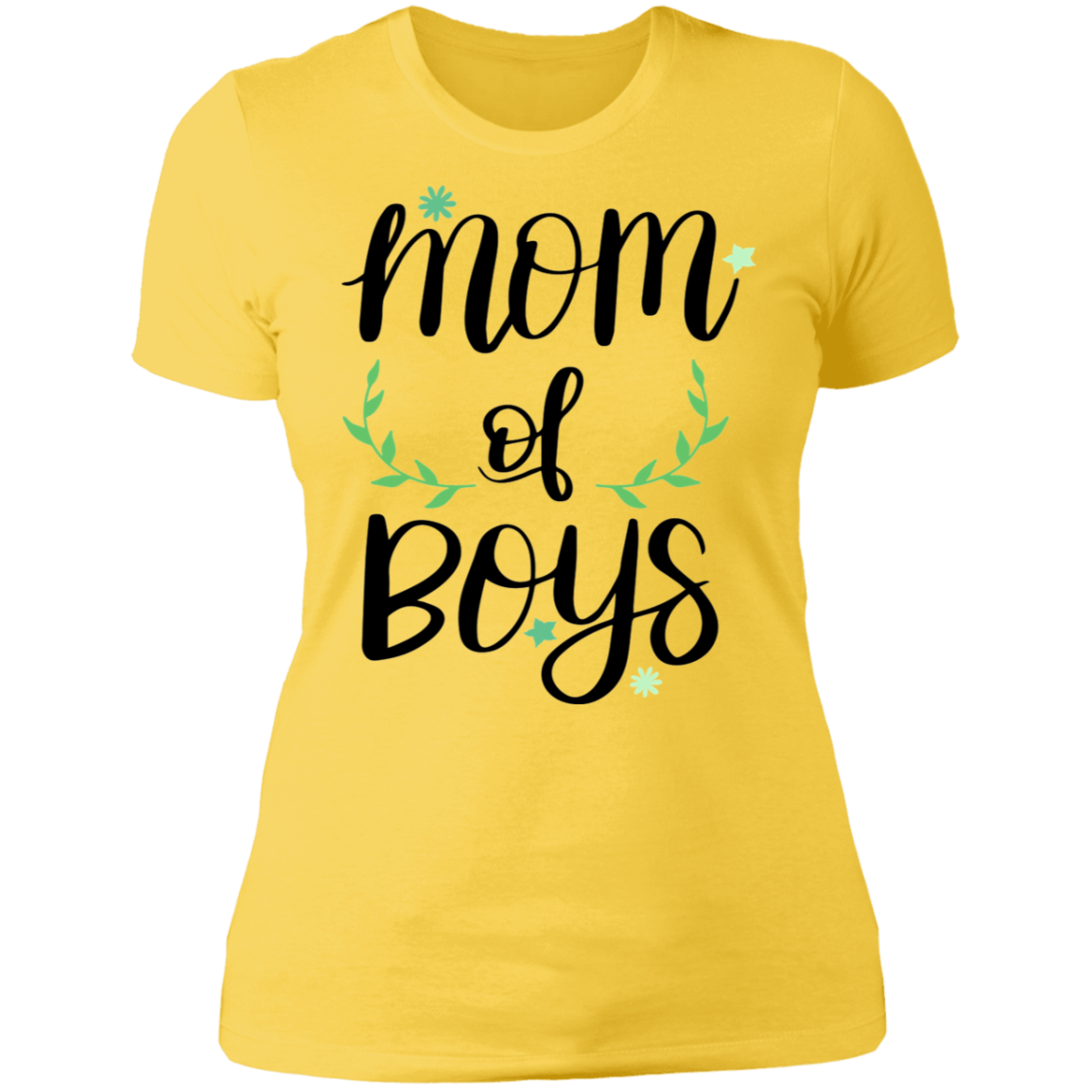 MOM of Boys Mother's Day Ladies' T-Shirt - DNA Trends