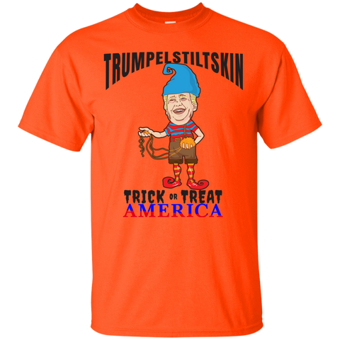 Image of Trumpelstiltskin Trick Or Treat America T-Shirt Halloween Tees (Men)
