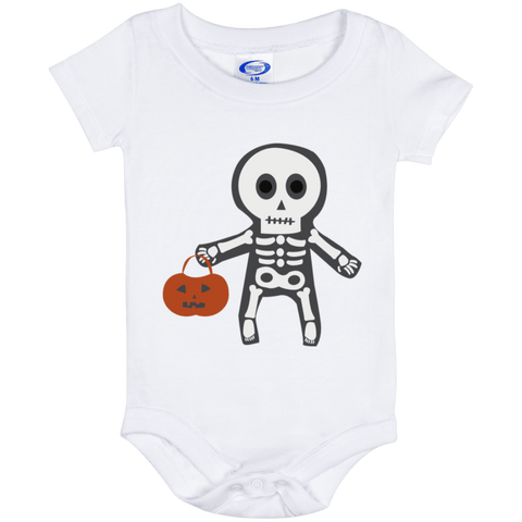 Image of Spooky Skeleton Halloween Costume Baby Bodysuit - DNA Trends