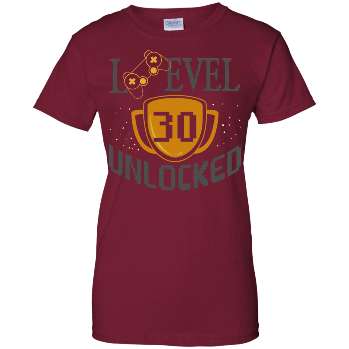 Level 30 Unlocked Ladies' 100% Cotton T-Shirt - DNA Trends