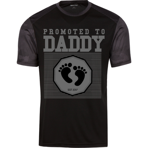 Image of Promoted To Daddy CamoHex  T-Shirt - DNA Trends