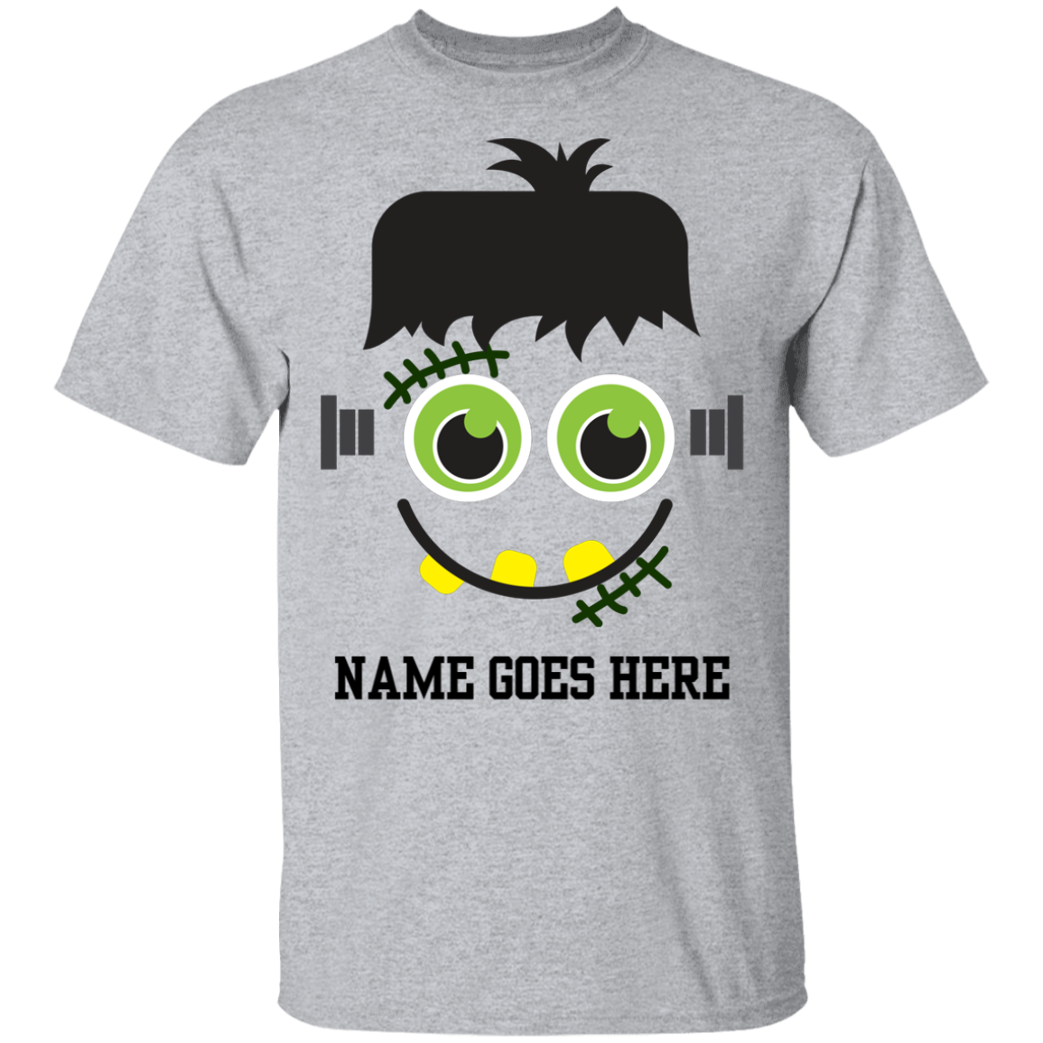 Personalized Frankenstein Halloween Costume T-Shirt(Boys) - DNA Trends