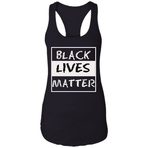 Black Lives Matter Ladies Racerback Tank - DNA Trends