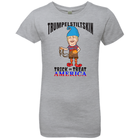 Trumpelstiltskin Trick Or Treat America T-Shirt Halloween Clothes (Girls) - DNA Trends
