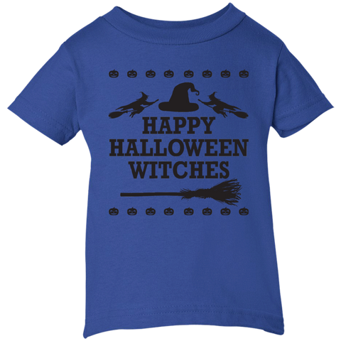 Image of Happy Halloween Witches T-Shirt Halloween Clothing (Infants) - DNA Trends