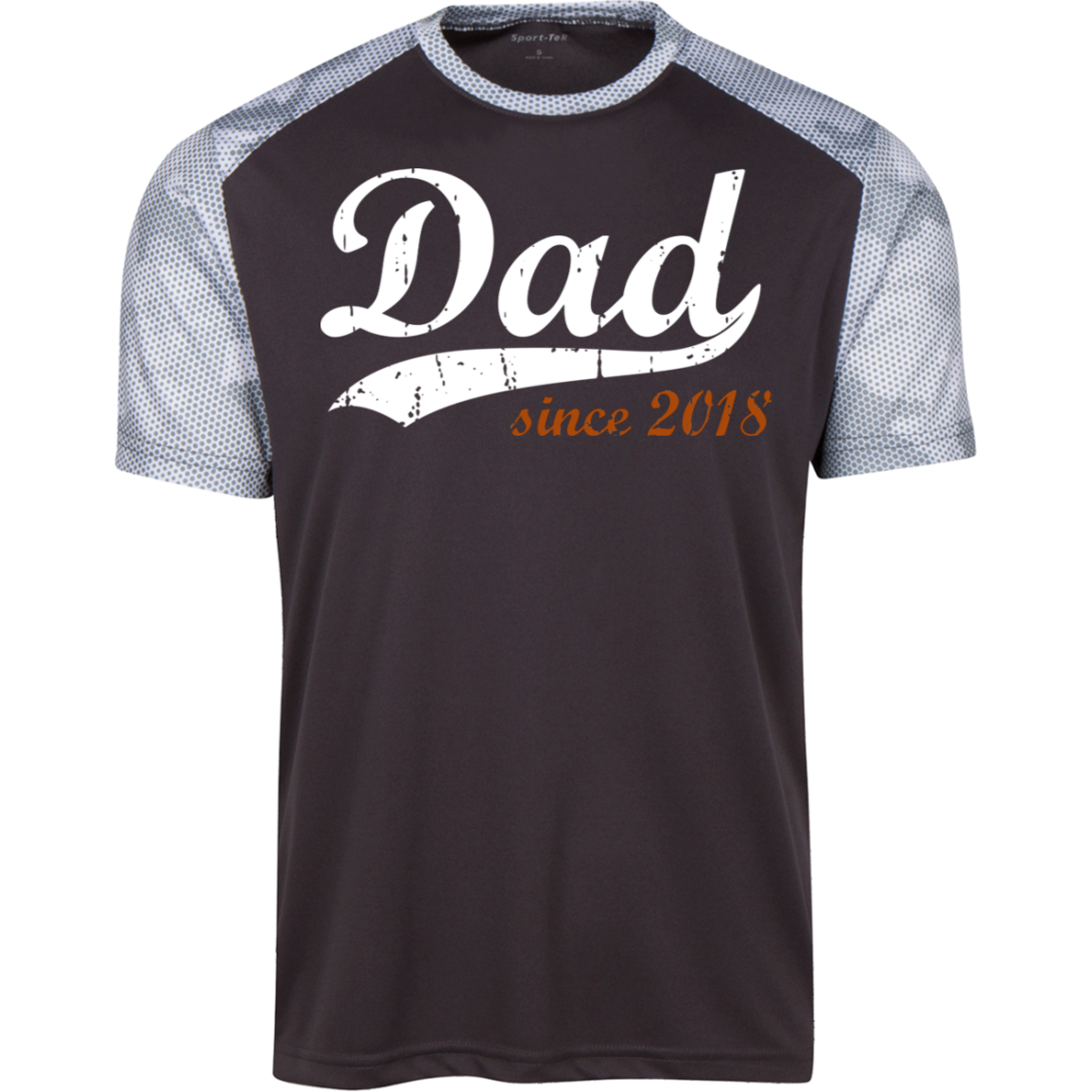 Dad since 2018 CamoHex  T-Shirt - DNA Trends