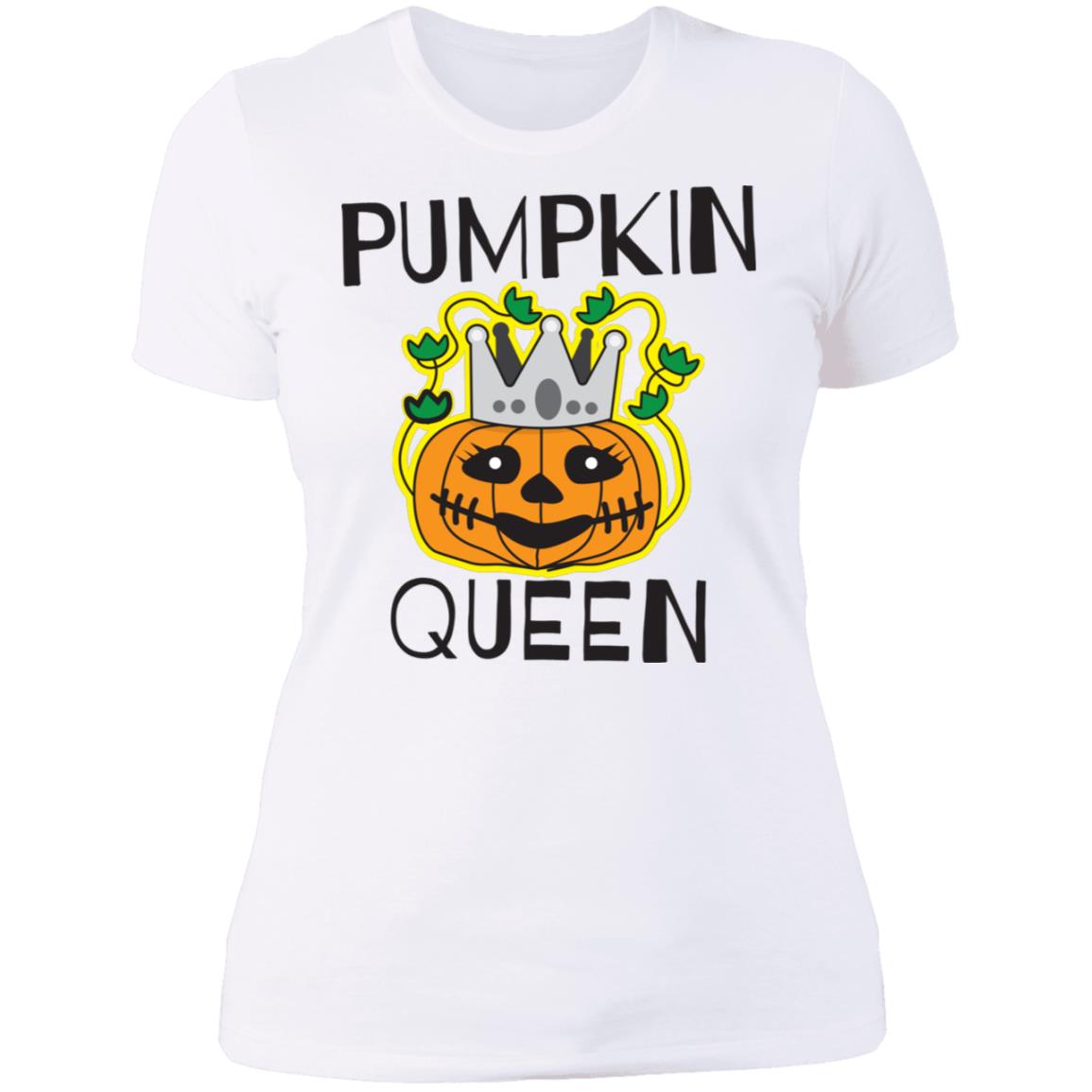 Pumpkin Queen  Ladies'  Costume  Boyfriend T-Shirt