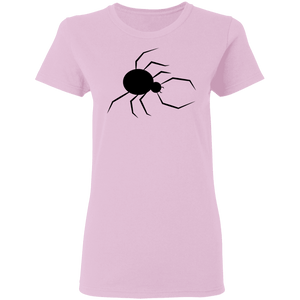 Black Spider Halloween Costume Ladies'  T-Shirt - DNA Trends