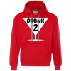 Funny Drunk 1, Thing 1 Halloween Costume Heavyweight Pullover Fleece Sweatshirt - DNA Trends