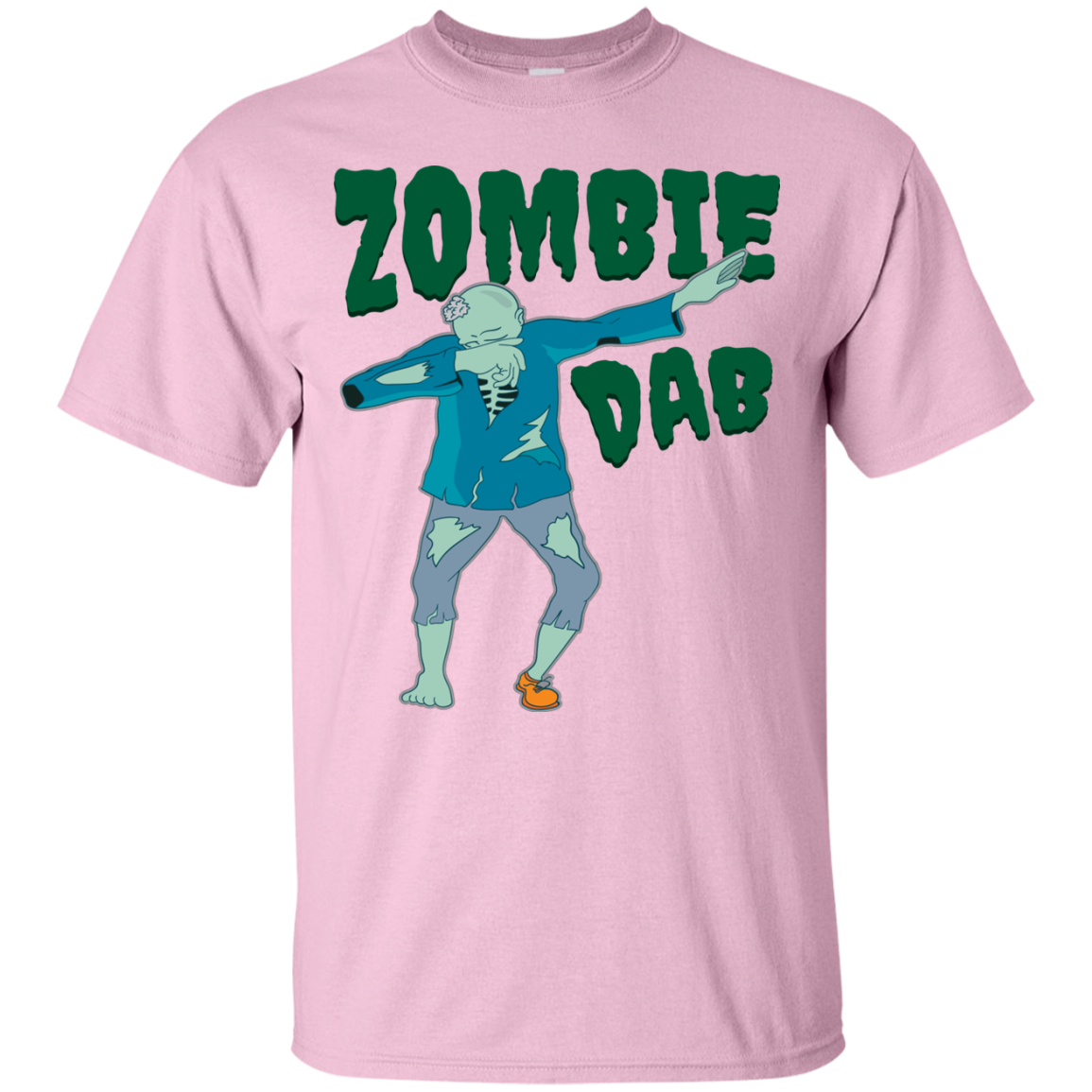 Trendy Zombie Dab T-Shirt Halloween Clothes (Men) - DNA Trends