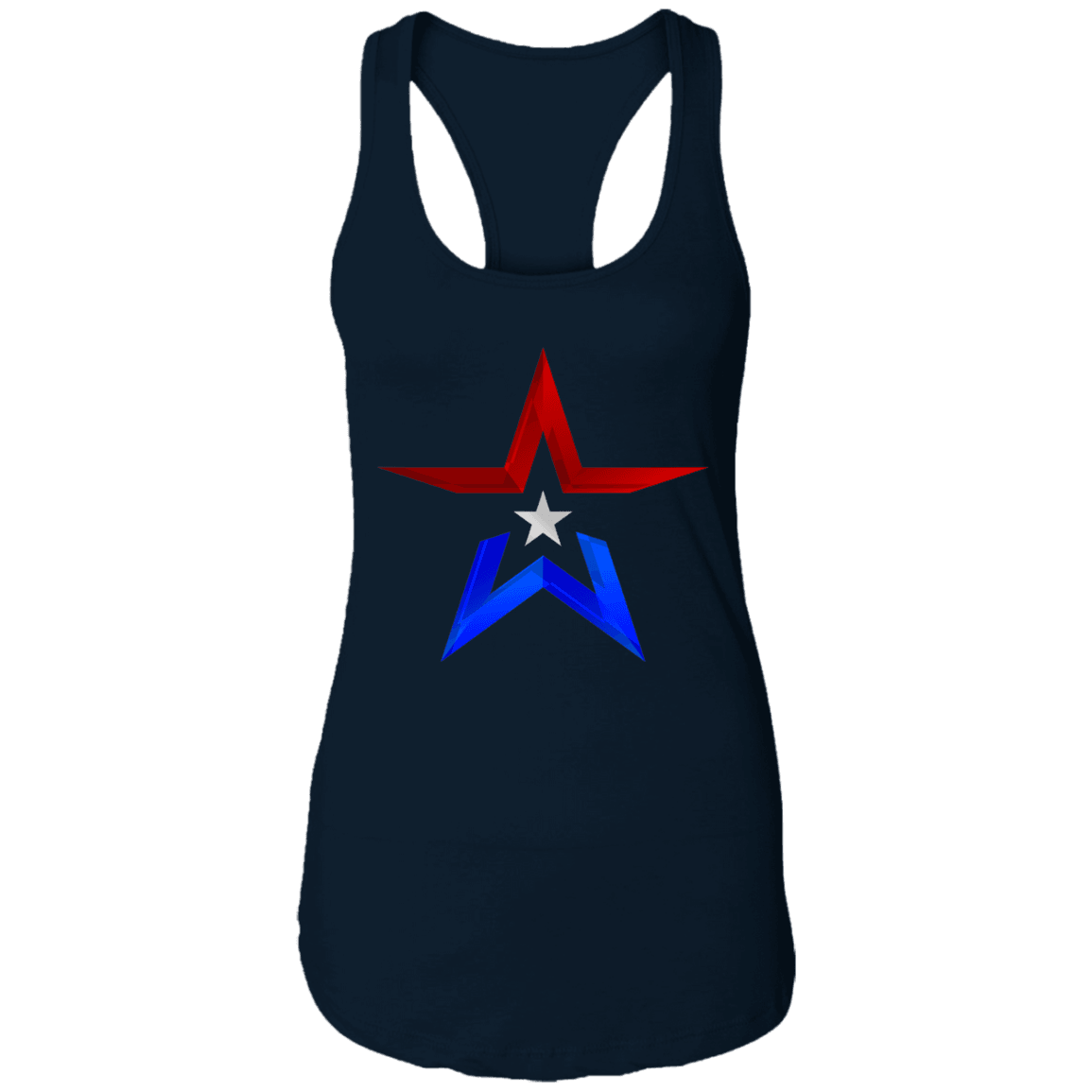 4th Of July Star Ladies Tank - DNA Trends
