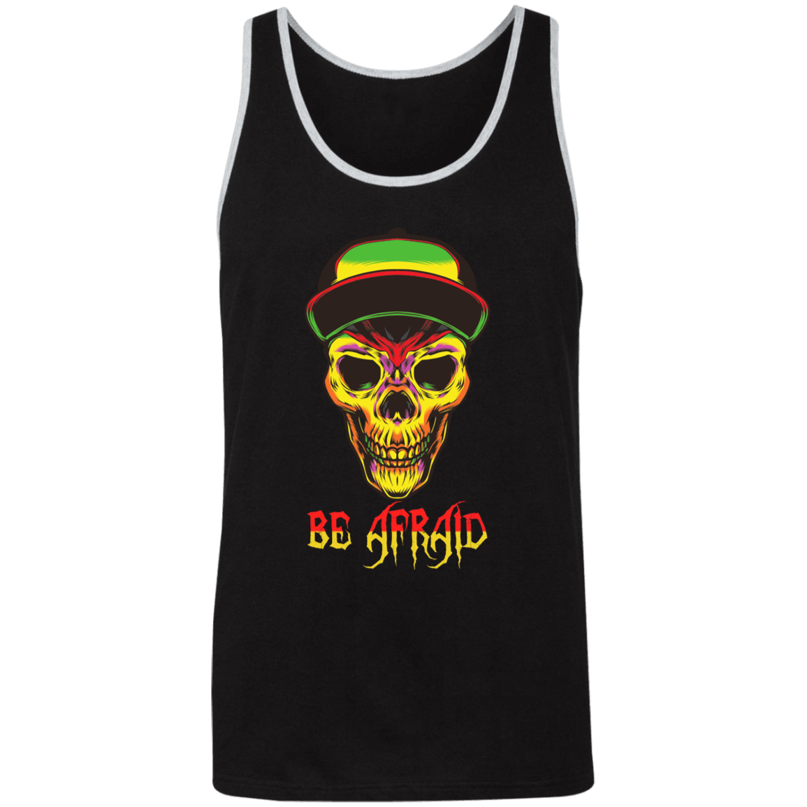 Be Afraid Halloween Costume Unisex Tank - DNA Trends
