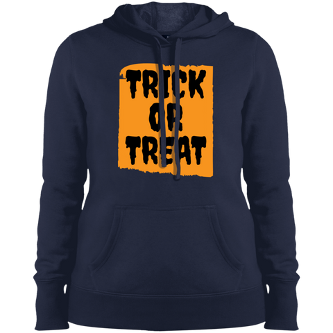 Image of Trick or Treat  Halloween Ladies'  Hooded Sweatshirt - DNA Trends