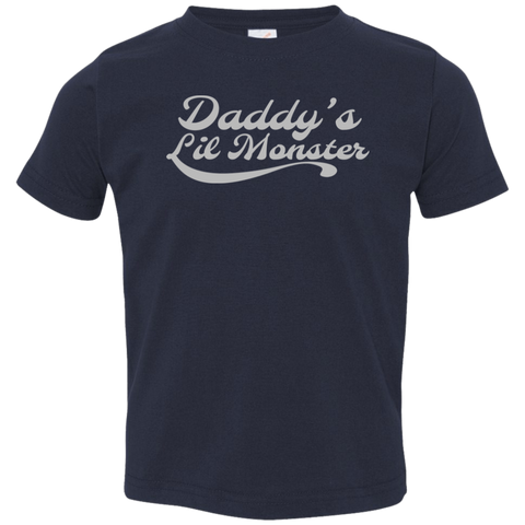 Image of Daddy's Lil Monster Halloween T-Shirt(Toddlers) - DNA Trends
