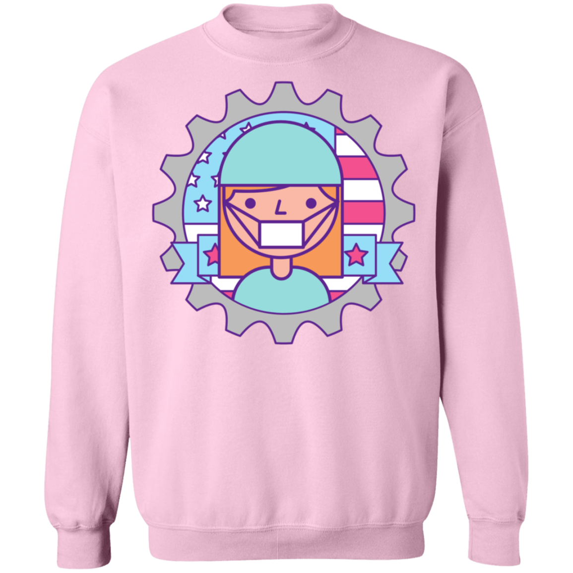 Essential Worker Labor Day Crewneck Pullover Sweatshirt - DNA Trends