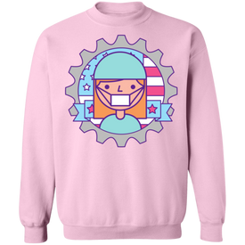 Essential Worker Labor Day Crewneck Pullover Sweatshirt - DNA Trends