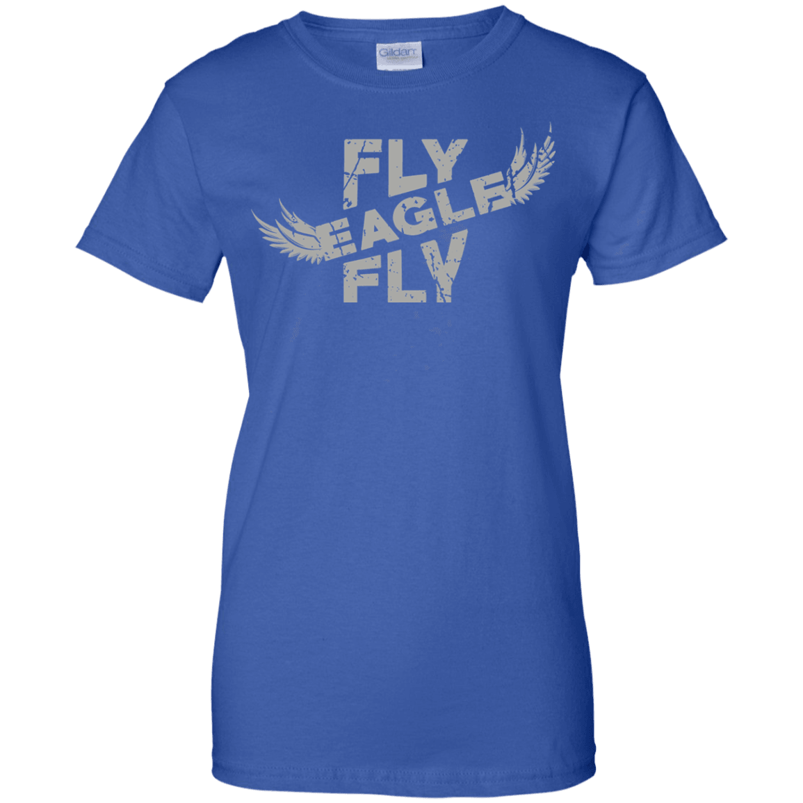 Fly Eagles Fly Ladies' 100% Cotton T-Shirt - DNA Trends