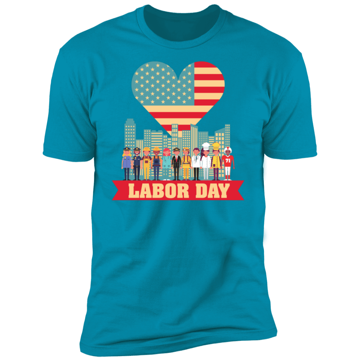 Labor Day USA T-Shirt - DNA Trends